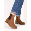 hnede clenkove cizmy KE206 KHAKI 3