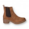hnede clenkove cizmy KE206khaki 1