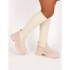 BÉŽOVÉ VYSOKÉ ČIŽMY VL195BEIGE 1