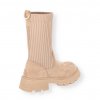 PONOŽKOVÉ ČIŽMY TMAVO BÉŽOVÉ VL180 KHAKI 5
