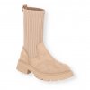 PONOŽKOVÉ ČIŽMY TMAVO BÉŽOVÉ VL180 KHAKI 2