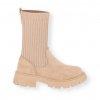 PONOŽKOVÉ ČIŽMY TMAVO BÉŽOVÉ VL180 KHAKI 1