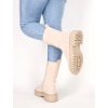 Bezove workery s hrubou podrazkou HBL69BEIGE 5