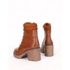 Camel hnede clenkove cizmy s hrubym podpatkom hbl81camel 3