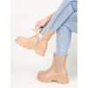 bezove zateplene cizmy VL185khaki 5