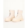 bezove snehule s prednym zapinanim T2277beige 2