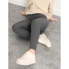 Sive rebrovane leginy s vysokym pasom 517 1lightgrey 6