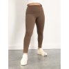 hnede stahovacie leginy s vysokym pasom 517coffee 2