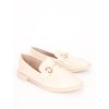 bezove lakovane mokasiny GBD2BEIGE 7