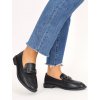 cierne kozenkove mokasiny GBD2 BLACK 2