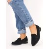 cierne semisove mokasiny YDF 16BLACK 3