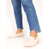 mokasiny damske bezove YDF16B BEIGE 2