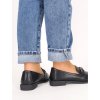 damske mokasiny cierne GBD 4A BLACK 4