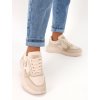 bezove tenisky na platforme BL237 BEIGE 5