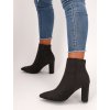 sive damske cizmy NS038 GREY 4