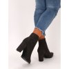 sive damske cizmy NS038 GREY 5