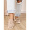 semisove hnede mokasiny nizke Q0 1631khaki 3