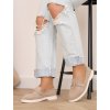 semisove hnede mokasiny nizke Q0 1631khaki 2