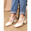biele lodicky s otvorenou patou Y0 1785 white 2