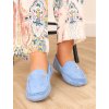 nizke damske mokasiny modré dw20blue 1