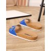 Lakovane modre korkove slapky sar37blue 4