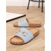 modre korkove slapky na nizkej platofme X0Z 28 l.blue 3