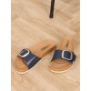 tmavo modre korkove slapky z eko koze sar35navy 2