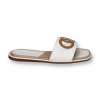 kozenkove damske slapky biele SS105WHITE 1