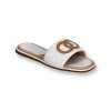 kozenkove damske slapky biele SS105WHITE 2