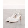 strieborne sandalky s kamienkami TU271silver 6
