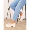 BÉŽOVÉ MOKASÍNY NA PLATFORME YES3030beige 2