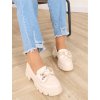 BÉŽOVÉ MOKASÍNY NA PLATFORME YES3030beige 5