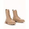 HNEDÉ WORKERY NA PLATFORME NS303 KHAKI 6