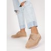 semisove bezove damske poltopanky na platforme SCD9BEIGE 5