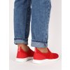 slip on cervene damske tenisky latkove MEY04RED 3