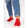 slip on cervene damske tenisky latkove MEY04RED 1