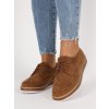 semisove hnede damske poltopanky na platforme SCD9CAMEL 4