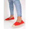 semisove espadrilky cervene JEY2 RED 4