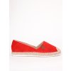 semisove espadrilky cervene JEY2 RED 1