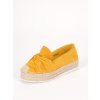 zlte semisove espadrilky na vysokej platforme damske SEZZ23YELLOW 1