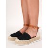 damske espadrilkove sandale na platforme cierne SEZZ22BLACK 5