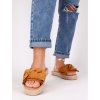 damske slapky s maslou hnede JH115CAMEL 3