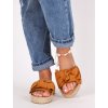 damske slapky s maslou hnede JH115CAMEL 6