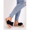 slapky na slamenej platforme JH115BLACK 4