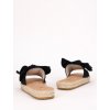 slapky na slamenej platforme JH115BLACK 3