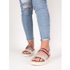 strieborne sandale na platforme kozenkove sbx18silver 1
