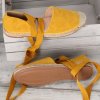 zlte espadrilky na viazanie OM245 9 3