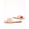 bezove damske slapky prepletane T372BEIGE 1