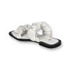 damske nizke slapky s remienkami JH167WHITE 7