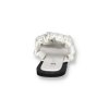 damske nizke slapky s remienkami JH167WHITE 8